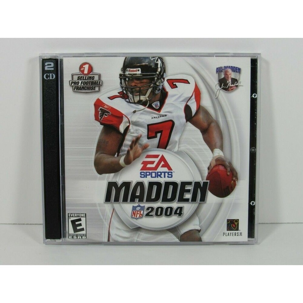 Madden 2004 PC Video Game 2 CD Set EA Sports NFL Michael Vick Cover
